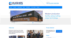 Desktop Screenshot of hughes-pumps.co.uk
